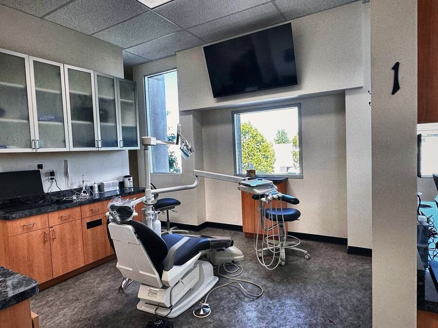 Treatment room at Dental Specialty Group